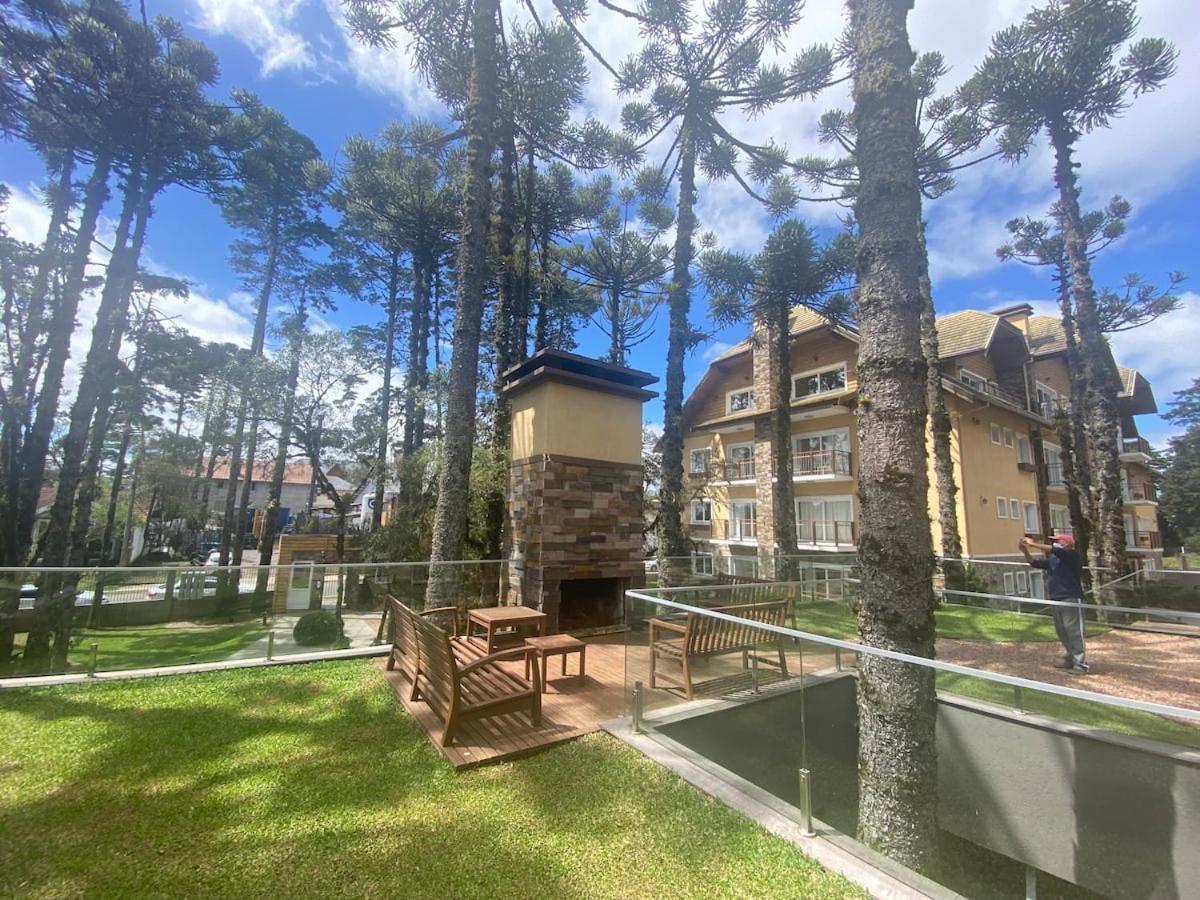 Excelente Apartamento Em Gramado/Rs No Condominio Casa De Pedra Bagian luar foto