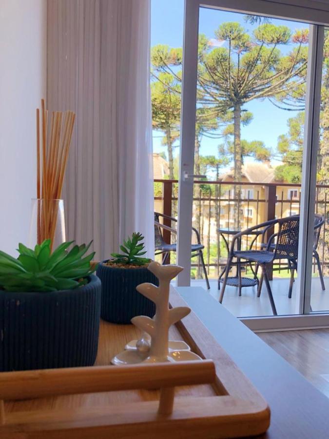 Excelente Apartamento Em Gramado/Rs No Condominio Casa De Pedra Bagian luar foto