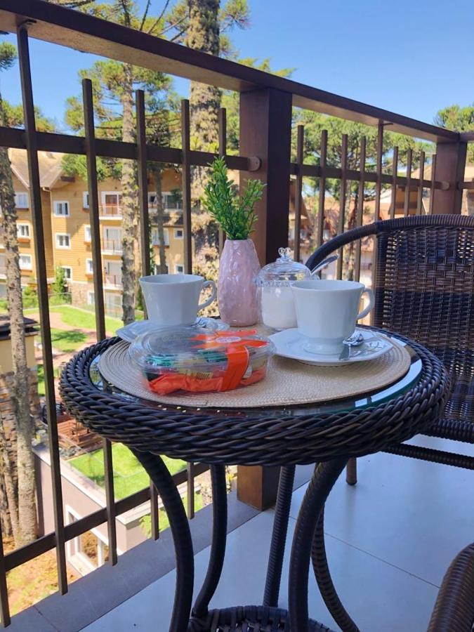 Excelente Apartamento Em Gramado/Rs No Condominio Casa De Pedra Bagian luar foto