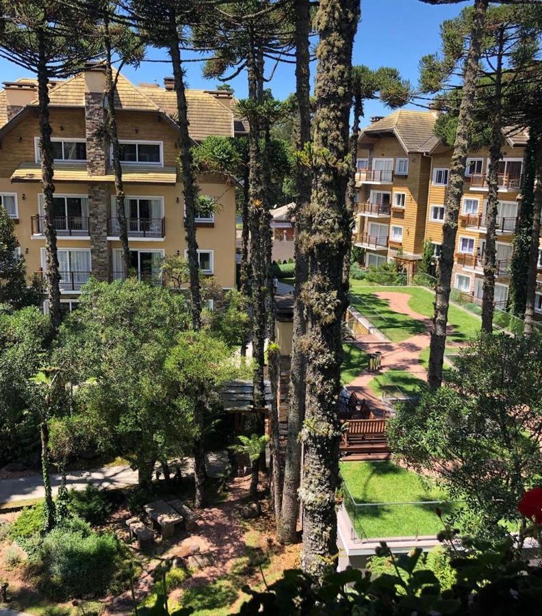 Excelente Apartamento Em Gramado/Rs No Condominio Casa De Pedra Bagian luar foto