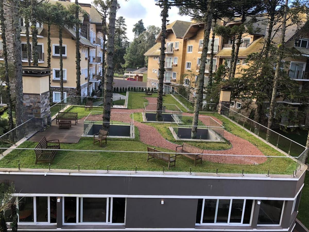 Excelente Apartamento Em Gramado/Rs No Condominio Casa De Pedra Bagian luar foto